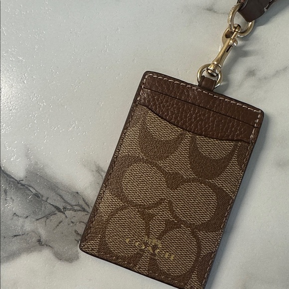 Coach Card/Key Ring - Picture 2 of 5